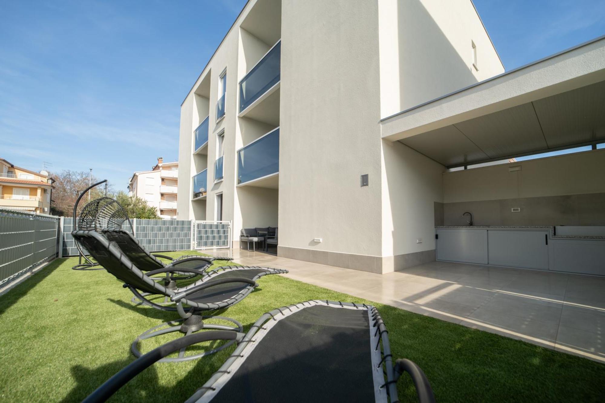 A&V Residence Novigrad Istria Rom bilde